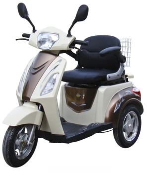 48 В 500 Вт дешевые 3 колеса модный бесщеточный электрический трехколесный велосипед-скутер для взрослых с различными дополнительными функциями безопасности Изображение 2