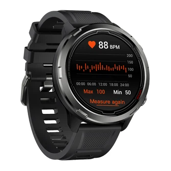 Спортивные часы Zeblaze Stratos 2 Lite, смарт-часы с GPS, встроенный GPS, несколько спортивных режимов, Компас, 1,32-дюймовые уличные часы