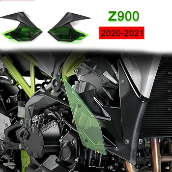 Для Kawasaki Z900 Z 900 Боковая Прижимная Сила Голые Спойлеры Крылышко Фиксированный Обтекатель 2017-2021 2020 2019 2018 НОВЫЕ Запчасти Для Мотоциклов