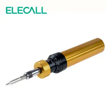 ELECALL ARQ-6 Динамометрическая отвертка с крестообразной и прямой отверткой, набор прецизионных электрических отверток Изображение 2