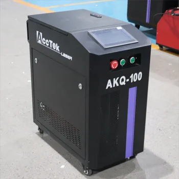 AccTek Laser Product Портативная лазерная машина для очистки AKQ100 200 импульсами для удаления ржавчины с металла Изображение 2