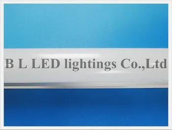 белый/теплый белый морозный/прозрачный (без крепления) светодиодный ламповый светильник T8 1200 мм 20 Вт AC85-265V оптовая продажа, бесплатная доставка Изображение 2