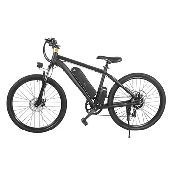 Складной велосипед Электрические велосипеды из алюминиевого сплава с 7 скоростями, 26-дюймовая жесткая рама, литиевая батарея, удобная и стабильная