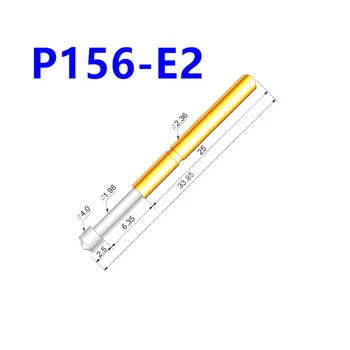 100 шт./упак. Пружинный тестовый зонд P156-E2, игольчатая трубка, наружный диаметр 2,36 мм, пружинный наперсток ICT