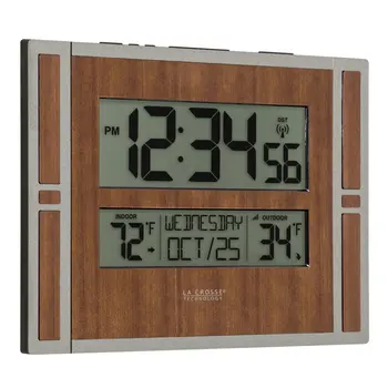 Атомные цифровые часы с температурой и календарем, BBB86088 Изображение 2