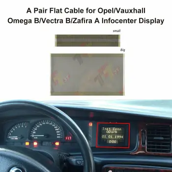 Приборная панель A Пара Плоских Кабелей для Дисплея Инфоцентра Opel Vauxhall Omega B/Vectra B/Zafira A