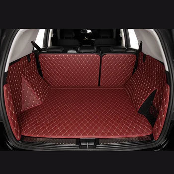 Прочный изготовленный на Заказ кожаный красочный коврик для багажника автомобиля, подкладка для багажника Ford Fusion Mondeo, новый И старый Автомобильный Ковер, Аксессуары для интерьера