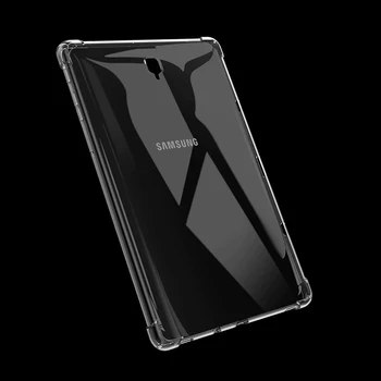 Для Samsung Galaxy Tab S4 10,5 2018 T830 SM-T835 Мягкий защитный чехол из ТПУ с защитой от трещин, Противоударный силиконовый чехол Tab A 10,5 AT590F Изображение 2