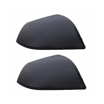 Для Tesla Model3/Y, защитный чехол для зеркала заднего вида, Черненый Углепластиковый паяный Размерный аксессуар, Декоративный матовый черный