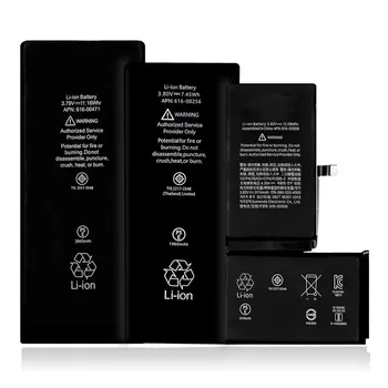 Аккумуляторная батарея для Apple XR X Xs max 11 12 13 14 Pro Max Mini SE 2 Для iphone 5 6s 7 8plus battery Изображение 2