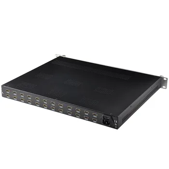Многоканальный кодер OTV-EM24 HD H264 с поддержкой до 24 каналов HDMI-входа для радиочастотного модулятора DVBC T ATSC ISDBT Изображение 2