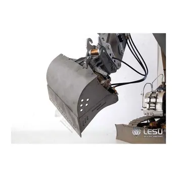 Металлические детали для модернизации Гидравлического наклоняемого ковша с ЧПУ для радиоуправляемого экскаватора LESU 1/14 Aoue ET35 DIY Модель TH19936-SMT5