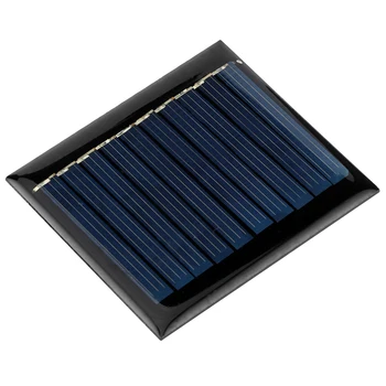 3 шт./компл. 0,3 Вт 5 В Мини-Поликристаллическая Кремниевая панель солнечной энергии Модуль для DIY Проектов Игрушек Изображение 2