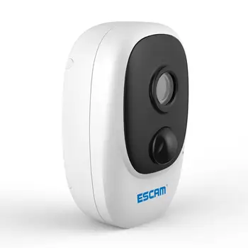 ESCAM G08 2-мегапиксельная IP-камера с питанием от аккумулятора, зарядка от солнечной энергии 1080P HD, уличная беспроводная камера безопасности WiFi Изображение 2