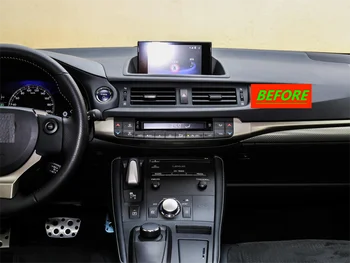 Для Lexus CT200 CT200h 2012-2019 аудио 2 din Android приемник tesla стиль авто мультимедийный DVD-плеер GPS навигация Изображение 2