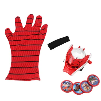 Перчатки Человека-паука Disney Marvel, перчатки для запуска на запястье, Халк, перчатки аниме 