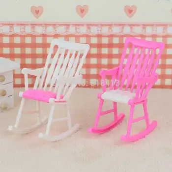 Кукольное кресло-качалка Almirah Small Sweet Dream House Детская игрушка Куклы Kay Li Мебельные Аксессуары Игрушки 2021 Изображение 2