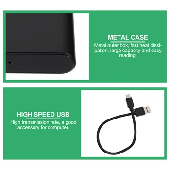 Мобильный SSD-накопитель с мини-расширением, портативный жесткий диск, Внешний жесткий диск Изображение 2