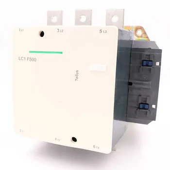 Электрический магнитный контактор переменного тока LC1F500F7 3P 3NO LC1-F500F7 500A катушка 110 В переменного тока