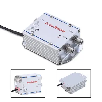 Стандартный Адаптер Разветвителя Видеосигнала AC 220V с 2-Полосным Усилителем сигнала CATV и Вспомогательным Резистором