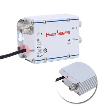Стандартный Адаптер Разветвителя Видеосигнала AC 220V с 2-Полосным Усилителем сигнала CATV и Вспомогательным Резистором Изображение 2