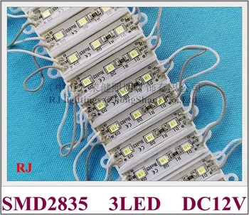 36 мм * 09 мм SMD2835 светодиодный модуль световой рекламы световой модуль для вывески письма DC12V 0,6 Вт 3led IP65 водонепроницаемый 3609 новый стиль