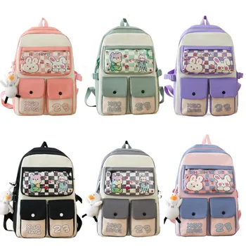 Школьная сумка Для девочек, Рюкзак Большой емкости, Многофункциональная Сумка Для ноутбука, Дорожный Рюкзак Для мальчиков, Mochila Escolar Niña