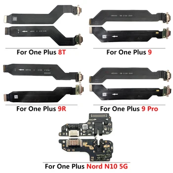 Оригинальный Разъем USB-порта Для зарядки Oneplus 5 5T 6 6T 7 7T 8 9 Pro 9R Nord N10 5G Разъем Для Зарядки Наушников AudioJack Изображение 2