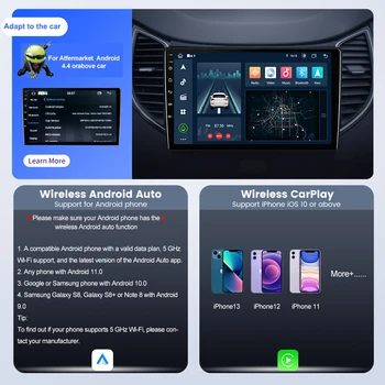Carlinkit Apple CarPlay Android Auto Carplay Dongle для системного экрана Android Smart Link Поддержка Mirrorlink IOS15 Карта Музыка Мини Изображение 2