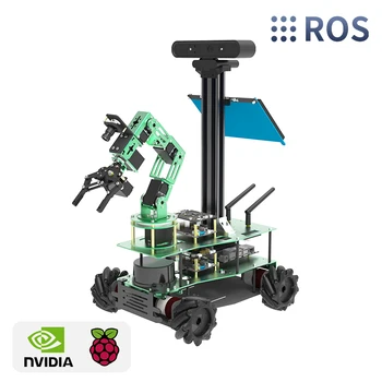 ROSMASTER X3 PLUS ROS Robot Программирование на Python для Jetson NANO 4GB Xavier NX TX2 NX RaspberryPi 4B Изображение 2