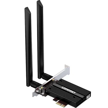 3000 Мбит/с WiFi 6 Беспроводной адаптер Intel AX200 PRO PCIE-X1 2,4G/5G WiFi Сетевая карта Bluetooth 5,0 WiFi Адаптер