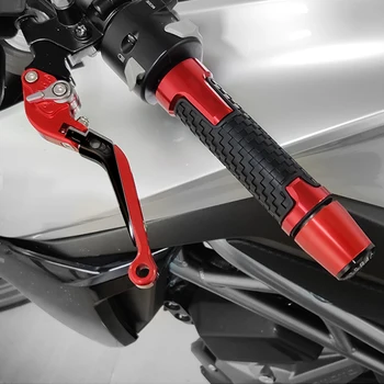 Мотоциклетные Алюминиевые Регулируемые Рычаги тормозной системы сцепления Рукоятки на руль для YAMAHA TENERE 900 2019 2020 2021 Изображение 2
