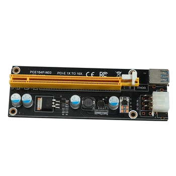 NGFF M.2 M Ключ к USB 3.0 PCI-E Riser Card M2 к USB3.0 PCIE 16X 1X Удлинитель с питанием для Litecoin Bitcoin Miner Изображение 2