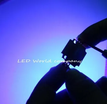 10шт 10 Вт Ультрафиолетовый светодиодный светильник высокой мощности 395нм ~ 400нм Светодиодный чип высокой мощности для diy 10 Вт уф светодиодный чип 10 Вт 395нм светодиодный чип