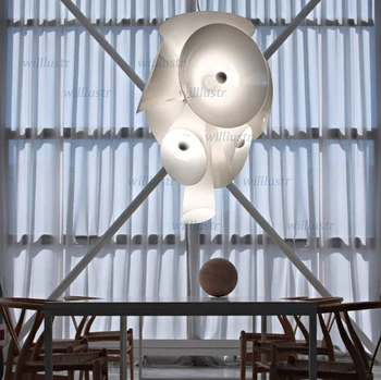 Итальянская модная подвеска креативный дизайн ТУМАННОСТИ Джорис Лаарман межзвездные облака люстра лампа ресторан отеля Изображение 2