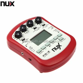 NUX PG-2 Практичная Педаль эффектов для электрогитары Многофункциональный Портативный Эффект Гитарры
