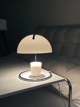 Лампа для таяния ароматерапевтического воска с антикварным декором в прикроватной тумбочке спальни, регулируемый светильник для ароматизации Изображение 2