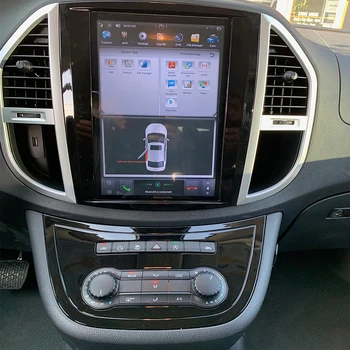 128 Г Автомобильный Радио Стерео Приемник Для Mercedes Benz W447 Vito 3 2014-2021 Android 2 Din Авто Видео Мультимедийный Плеер GPS Навигация