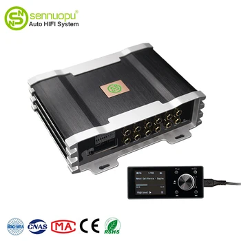 Sennuopu Power Amplificadores 4-канальный процессор Automotivo DSP Усилитель Аудио Автомобильные Усилители