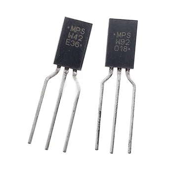 MPSW42 Транзисторы MPSW92 TO-92 PNP Высоковольтные MOSFET-Транзисторы Комплементарный Транзистор