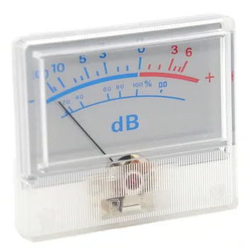 2 шт. Измеритель VU P-55 Головка Измеритель уровня звука в ДБ Ламповый Усилитель Мощности Измеритель звукового давления DAC w/1 шт. Плата драйвера измерителя VU TA7318P Изображение 2
