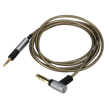 Для Pioneer Sennheiser HD598 HD598se HD2.30 HD560s HD400pro H118 H128 Сменный баланс 4,4 мм на 2,5 мм Посеребренный кабель
