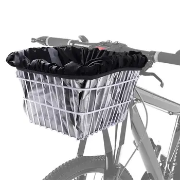Вкладыш для передней велосипедной корзины Водонепроницаемый Дождевик Подходит для большинства велосипедных корзин Водонепроницаемый дождевик подходит для большинства складных велосипедных трайков