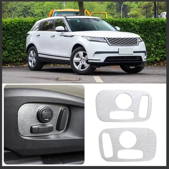 Для Land Rover Defender Range Rover Sport Discovery 5 переключатель регулировки автокресла декоративная пластина наклейка аксессуары для интерьера