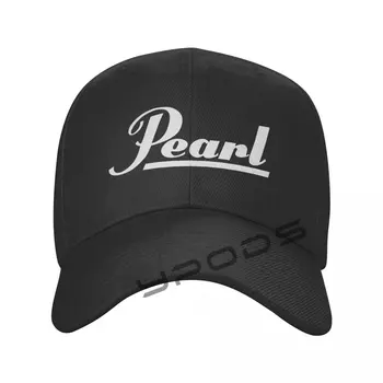 Бейсбольная кепка Pearl Drums, однотонные Модные Регулируемые Кепки для отдыха, Мужские и женские Шляпы, Кепки Изображение 2