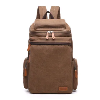 Модный Мужской рюкзак Weysfor, Винтажный холщовый рюкзак, Школьная сумка, Мужские Дорожные сумки, Рюкзак Большой емкости, сумка для ноутбука