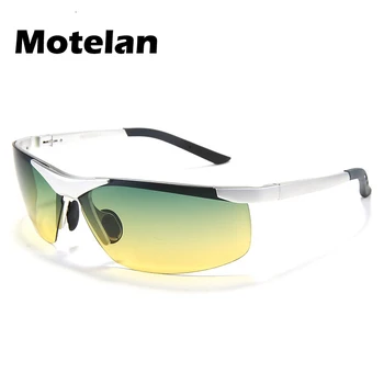 Горячие мужские поляризованные солнцезащитные очки для вождения днем и ночью Солнцезащитные очки Мужские летние модные очки С защитой от UV400 8806