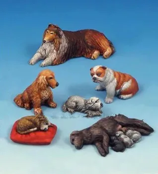 Модель макета сцены с мелкими животными, отлитая под давлением из смолы 1: 35, Название сборочного комплекта B94