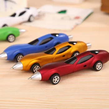 36шт Креативные канцелярские принадлежности автомобильная шариковая ручка японская и корейская забавная детская шариковая ручка игрушка спортивный автомобиль моделирующая ручка