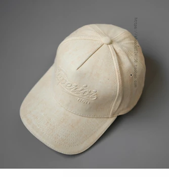 Бейсбольная кепка с жестким верхом и изогнутыми буквами, мужская модная брендовая солнцезащитная повседневная кепка с козырьком Изображение 2